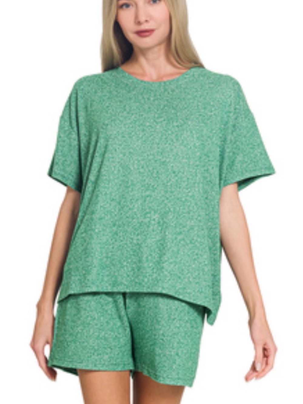Green Two-Piece Lounge Set